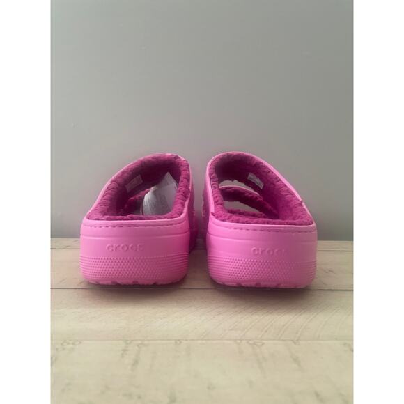 Size 14 - CROCS CLASSIC COZZZY SANDAL 207446 PINK - New With Tags